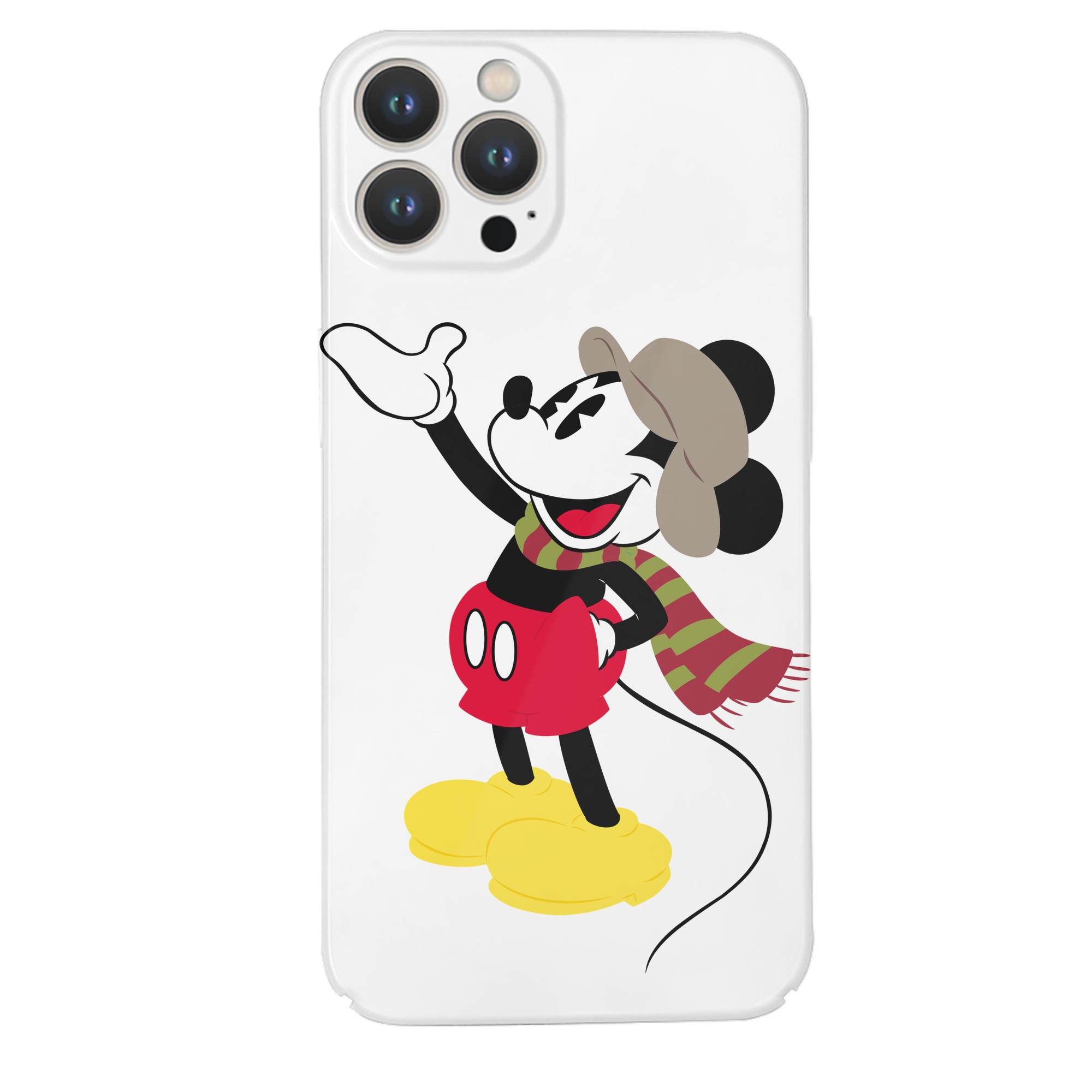 （画像用） ミッキーマウス Mickey Mouse 【iPhone 14シリーズ対応】ハードケース